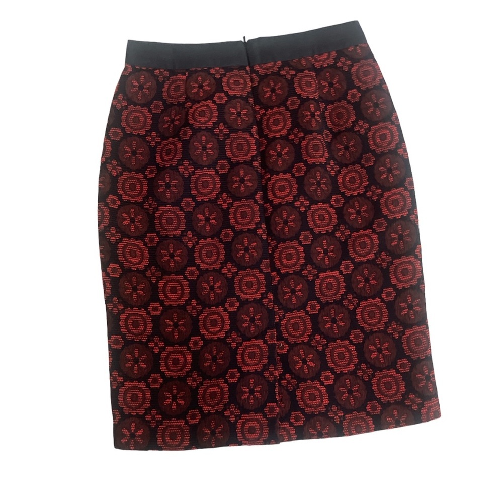 Boden Brocade Raised Print Classic Pencil Skirt New Size US 4R UK8R - Picture 2 of 2